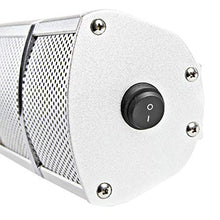 Load image into Gallery viewer, Comfort Zone CZPH30RSL 3,000-Watt/240-Volt, Hard-Wired, Wall Mounted Indoor/Outdoor Patio Heater w/Remote, Overheat Protection, Tip-Over Switch, IP65 Waterproof Rating, Mounting Hardware Included
