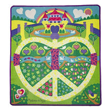 Load image into Gallery viewer, Melissa &amp; Doug Magical Kingdom Activity Rug Play Set – 4 Wooden Play Pieces
