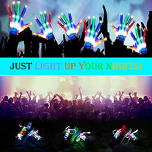 Load image into Gallery viewer, Qrooper LED Gloves for Kids LED Shoelaces ,Flashing Light Up Gloves Combination, Kids Toys For Boy Girl, Gloves for Christmas Thanksgiving Birthday Glow Halloween
