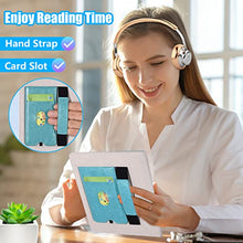 Load image into Gallery viewer, DMLuna Kindle Paperwhite Case, Fits 11th Generation 2021, 6.8”, Hands Free Stand Smart Protective Durable Premium PU Leather Cover with Auto Sleep Wake, Hand Strap, Card Slot, Sky Blue
