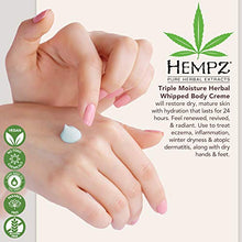 Load image into Gallery viewer, Hempz Original, Sweet Pineapple &amp; Honey Melon, and Triple Moisture Travel Size Moisturizers, Pure, Natural &amp; Herbal Hemp Seed Lotion for Dryness, 2.25oz, 3-Pack Bundle
