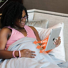 Load image into Gallery viewer, DefenderShield EMF Radiation &amp; 5G Protection Blanket - Universal Organic Bamboo Anti-Radiation Throw Cover for Fertility, Pregnancy, Infants, Babies, Children - Maternity &amp; Baby Blanket (36" x 35")
