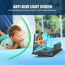Load image into Gallery viewer, 12" Cell Phone Screen Enlarger Magnifier 2022 Newest Version, HD Pull Type Smartphone Screen Amplifier for Movies, Videos and Gaming, Foldable Phone Magnifying Screen Compatible with Most Smartphones
