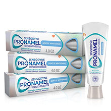Load image into Gallery viewer, Sensodyne Pronamel Gentle Teeth Whitening Enamel Toothpaste for Sensitive Teeth, to Reharden and Strengthen Enamel - 4 Ounces (Pack of 3)
