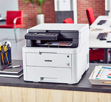 Load image into Gallery viewer, Brother HL-L3290CDW Compact Digital Color Printer Providing Laser Printer Quality Results with Convenient Flatbed Copy &amp; Scan, Wireless Printing and Duplex Printing, Amazon Dash Replenishment Ready
