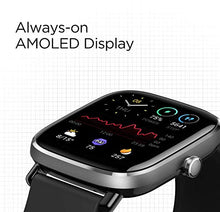 Load image into Gallery viewer, Amazfit GTS 2 Mini Smart Watch GPS Fitness Tracker for Men Women, Alexa Built-in, 14 Days Battery Life, 70+ Sports Modes, Blood Oxygen Heart Rate Sleep Monitor, AMOLED Screen, 5 ATM Waterproof-Black

