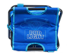 Load image into Gallery viewer, Bud Light Beach/Tailgate/Picnic Chair &amp; Insulated Cooler Bag with Built in Rechargeable Bluetooth Speaker
