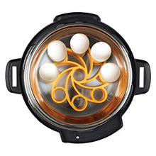 Load image into Gallery viewer, Instant Pot, Yellow Official Silicone Egg Rack, Compatible with 3-quart, 6-quart &amp; 8-quart cookers
