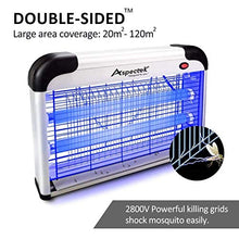 Load image into Gallery viewer, ASPECTEK Upgraded 20W Electronic Bug Zapper , Insect Killer - Mosquito , Fly , Moth , Wasp , Beetle &amp; Other Pests Killer Indoor Residential &amp; Commercial

