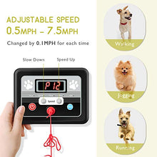 Load image into Gallery viewer, PETSITE Dog Treadmill, Pet Dog Running Machine for Small &amp; Medium-Sized Dogs, Pet Fitness Treadmill with 1.4'' LCD Display Screen, 200 LBS Capacity
