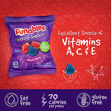 Load image into Gallery viewer, Funables Fruit Snacks, Mixed Berry, 8 Ounce, 10 Count
