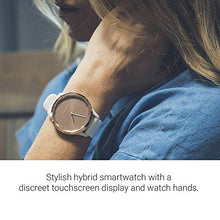Load image into Gallery viewer, Garmin 010-01850-12 vívomove HR, Hybrid Smartwatch for Men and Women, White/Rose Gold, Small/Medium
