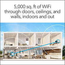 Load image into Gallery viewer, NETGEAR Orbi Whole Home Tri-band Mesh WiFi 6 System (RBK752) – Router with 1 Satellite Extender | Coverage up to 5,000 sq. ft., 40 Devices | AX4200 (Up to 4.2Gbps)
