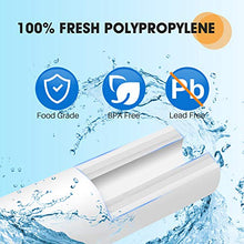 Load image into Gallery viewer, PUREPLUS 5 Micron 10" x 2.5" Whole House Sediment Home Water Filter Cartridge Replacement for Any 10 inch RO Unit, Culligan P5, Aqua-Pure AR110, Dupont WFPFC5002, CFS10, WHKF-G05, 4Pack

