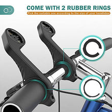 Load image into Gallery viewer, TUSITA Out Front Mount Compatible with Garmin Edge GPS Bike Computer, XOSS G/G+, iGPSPORT GPS - Cycling Handlebar 25.4mm 31.8mm Light Holder Gopro Camera Bracket - Extended Mount Road MTB Accessories
