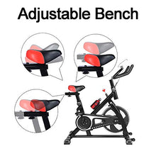 Load image into Gallery viewer, Luonita Indoor Cycling Bike Stationary , Pro Indoor Cycling Bike,Micro-Adjustable Resistance with Dual Felt Brake Pads Shipping from CA.，NJ.
