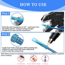 Load image into Gallery viewer, Qibaok 340 PCS Heat Shrink Butt Connectors Waterproof Electrical Wire Connectors Insulated Automotive Butt Connectors
