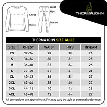 Load image into Gallery viewer, Thermajohn Long Johns Thermal Underwear for Men Fleece Lined Base Layer Set for Cold Weather (X-Large, Black)
