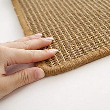 Load image into Gallery viewer, M&amp;MKPET Natural Sisal Cat Scratcher Mat Horizontal Cat Floor Scratching Pad Rug Scratch Pad for Cat Grinding Claws &amp; Protecting Furniture (25.6" 15.7")
