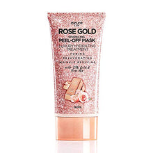 Load image into Gallery viewer, AZURE Rose Gold Luxury Sparkling Hydrating Peel Off Face Mask – Anti Aging, Toning &amp; Rejuvenating | Removes Blackheads, Dirt &amp; Oils | Reduces Wrinkles, Fine Lines &amp; Acne Scars | Made in Korea - 150mL
