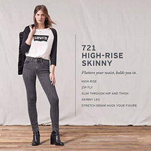 Load image into Gallery viewer, Levi's Women's 721 High Rise Skinny Jeans, Soft Black, 32 (US 14) M
