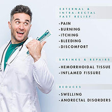 Load image into Gallery viewer, Ebanel Hemorrhoid Treatment Ointment, 1.6 Oz Lidocaine Anal Fissure Anesthetic Cream for Pain, Burning, Itching, Swelling, Bleeding with Phenylephrine, Hydrocortisone, Aloe, Chamomile, Vitamins
