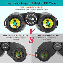 Load image into Gallery viewer, 12x42 HD Binoculars for Adults with Upgraded Phone Adapter, Tripod and Tripod Adapter + 12x42 HD Binoculars for Adults with Upgraded Phone Adapter
