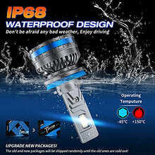 Load image into Gallery viewer, Fahren H11/H9/H8 LED Headlight Bulbs, 120W 20000 Lumens Bright LED Headlights, 6500K Cool White LED Headlight Conversion Kit IP68 Waterproof, Quick Installation, Pack of 2
