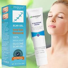 Load image into Gallery viewer, Scar Removal Cream, Scar Cream, Stretch Mark Cream, Natural Formula, Scar Gel Medical-Grade Silicone for Face, Body, C-Sections, Surgical, Burn, Acne Spots, Old &amp; New Scars, 20g
