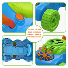 Load image into Gallery viewer, Lydaz Bubble Mower for Toddlers, Kids Bubble Blower Machine Lawn Games, Outdoor Push Toys, Valentines Day Gifts Birthday Toys Gifts for Preschool Baby Boys Girls

