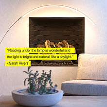 Load image into Gallery viewer, Brightech Sparq - Hanging, LED Arc Floor Lamp - Over The Couch, Contemporary Standing Lamp - Modern, Dimmable Light Arching from Behind The Sofa - Living Room &amp; Office Pole Lamp

