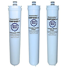 Load image into Gallery viewer, KleenWater Ionics MicroMax 5500 47-55710G2 47-55702G2 47-55704G2 Compatible Filters, Brand Reverse Omosis System Replacement Water Filters, Set of 3

