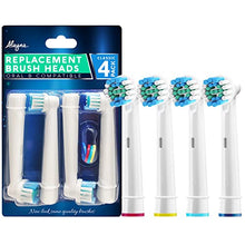 Load image into Gallery viewer, Replacement Toothbrush Heads Compatible with Oral B Electric Toothbrush Replacement Heads Precision Brush Heads Refills for Oralb Braun Pro 1000 Sonic Clean Soft Sensitive Precision More (20 Pk)
