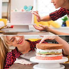 Load image into Gallery viewer, Kootek Cake Decorating Kits Supplies with Cake Turntable, 12 Numbered Cake Decorating Tips, 2 Icing Spatula, 3 Icing Smoother, 2 Silicone Piping Bag, 50 Disposable Pastry Bags and 1 Coupler

