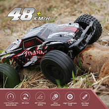 Load image into Gallery viewer, DEERC 9200E Large Hobby RC Cars, 48 KM/H 1:10 Scale Fast High Speed Remote Control Car for Adult Boy,Extra Shell 4WD 2.4GHz Off Road Monster RC Truck Toy All Terrain Racing,2 Batteries for 40 Min Play
