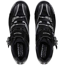 Load image into Gallery viewer, Venzo Mountain Men's Bike Bicycle Cycling Shoes - Compatible with Shimano SPD Cleats - Good for Spin Cycle, Off Road and MTB Buckle Strap + Multi-Use Pedals &amp; Cleats - Size 8

