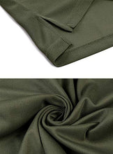Load image into Gallery viewer, BIYLACLESEN Work Polo Shirts for Men Golf Shirts Long for Men Fishing Shirts for Men Tactical Shirts for Men Performance Polo Long Sleeve Army Green
