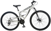 Load image into Gallery viewer, Mongoose Impasse Mens Mountain Bike, 29-inch Wheel, Silver, Model Number: R2780
