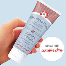 Load image into Gallery viewer, First Aid Beauty Ultra Repair Cream Intense Hydration Moisturizer for Face and Body Pink Grapefruit, 2 oz. Tube
