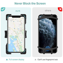 Load image into Gallery viewer, ECASA Bike Phone Mount, One-Hand Operation Cell Phone Mountain Bike Holder, for Bicycle Motorcycle Handlebar, Cradle Clamp for iPhone 11, Samsung and Most 4.7-6.5 inch Smartphones
