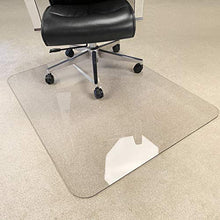 Load image into Gallery viewer, [Upgraded Version] Crystal Clear 1/5" Thick 47" x 35" Heavy Duty Hard Chair Mat, Can be Used on Carpet or Hard Floor
