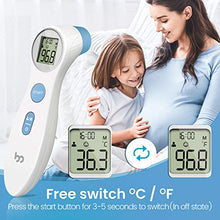Load image into Gallery viewer, Forehead Thermometer for Fever, Digital Medical Thermometer for Baby, Kids, and Adult - Professional Infrared Temporal Fever Thermometer 1s Instant Accurate Reading [2020 New Model]
