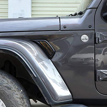 Load image into Gallery viewer, Voodonala for Jeep JL LED Fender Marker Lights, Side Turn Signal Lamp for 2018-2022 Jeep Wrangler JL JLU Gladiator JT, Smoke Lens 2pcs

