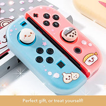 Load image into Gallery viewer, BelugaDesign Boba Dumpling Thumb Grips | Cute Food Pork Bun Baby Face Bubble Tea | Kawaii Japanese Button Joystick Cap Cover | Compatible with Nintendo Switch Standard Lite OLED (Beige)
