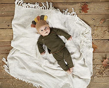 Load image into Gallery viewer, Mud Pie Baby Boys' Turkey Hat Set, Green, 6-9 Months
