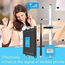 Load image into Gallery viewer, 5G Phone Signal Booster, Home 4G LTE Cell Phone Signal Booster ATT, Straight Talk 700MHz Band 12/17 Cell Signal Repeater Amplifier Antenna Kits, Boosts Data and Calls, FCC Approved
