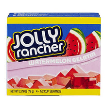Load image into Gallery viewer, Jolly Rancher Gelatin: Green Apple, Watermelon, Blue Raspberry, Case of 6 Bundle (Original Version)
