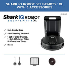 Load image into Gallery viewer, Shark Empty XL RV1001AE Robotic Vacuum, IQ Navigation, Home Mapping, Self-Cleaning Brushroll, Wi-Fi Connected, Works with Alexa
