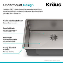 Load image into Gallery viewer, Kraus KHU100-30 Kitchen Sink, 30 Inch, Stainless Steel
