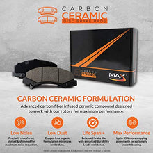 Load image into Gallery viewer, [Front + Rear] Max Brakes Premium XD Rotors with Carbon Ceramic Pads KT191323
